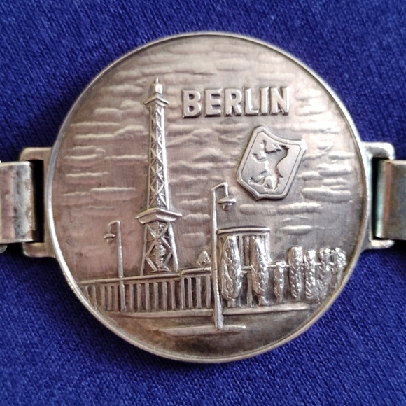 Vintage Germany Bracelet Souvenir Coin Deutschland Rare 7" - Picture 7 of 16